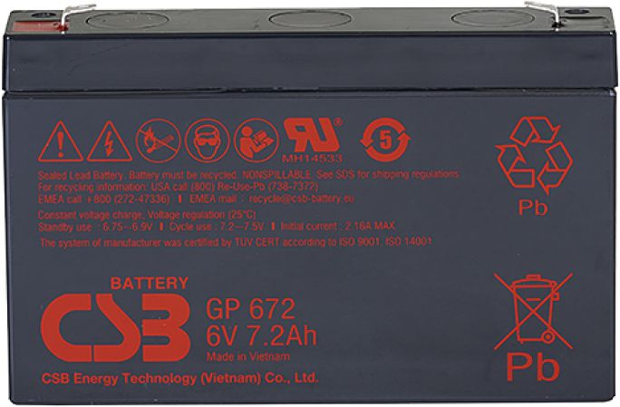     CSB GP672 6,  7.2 [GP672]
