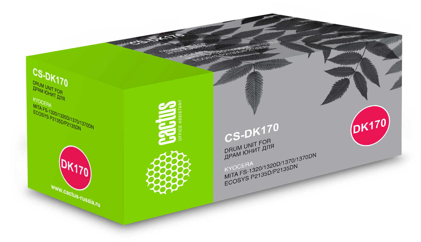   Cactus CS-DK170 DK-170  /:100000.  Kyocera Ecosys M2035/ M2035dn/M2535 Kyocera