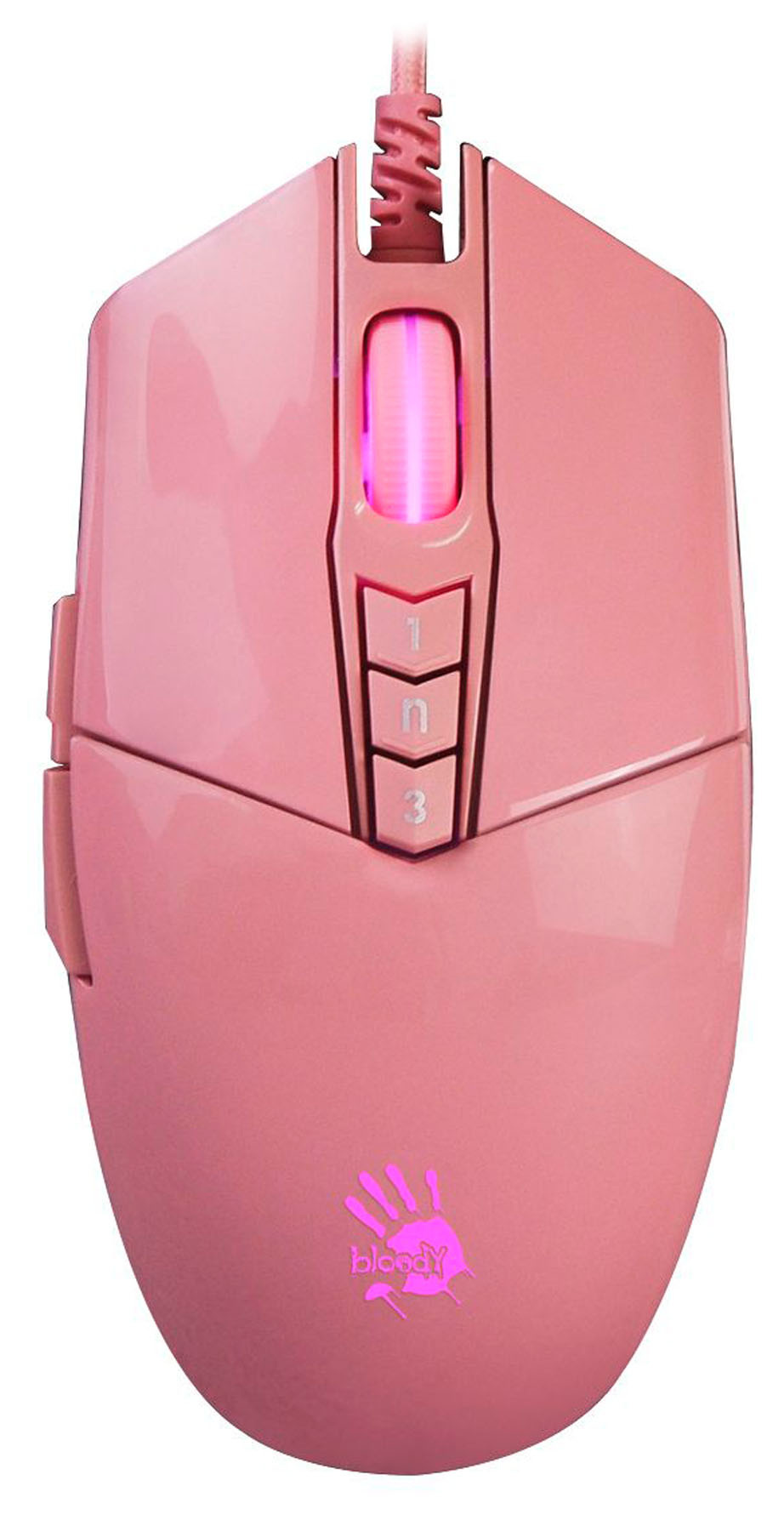 ���� A4TECH Bloody P91s, �������, ����������, ���������, USB, ������� [p91s pink activated]