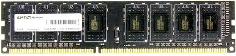 ����������� ������ AMD R534G1601U1SL-U DDR3 -  1x 4�� 1600���, DIMM,  Ret [R534G1601U1SL-U]