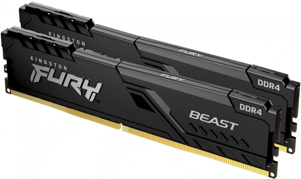   Kingston Fury Beast Black KF437C19BBK2/16 DDR4 -  2x 8 3733, DIMM,  Ret [KF437C19BBK2/16]