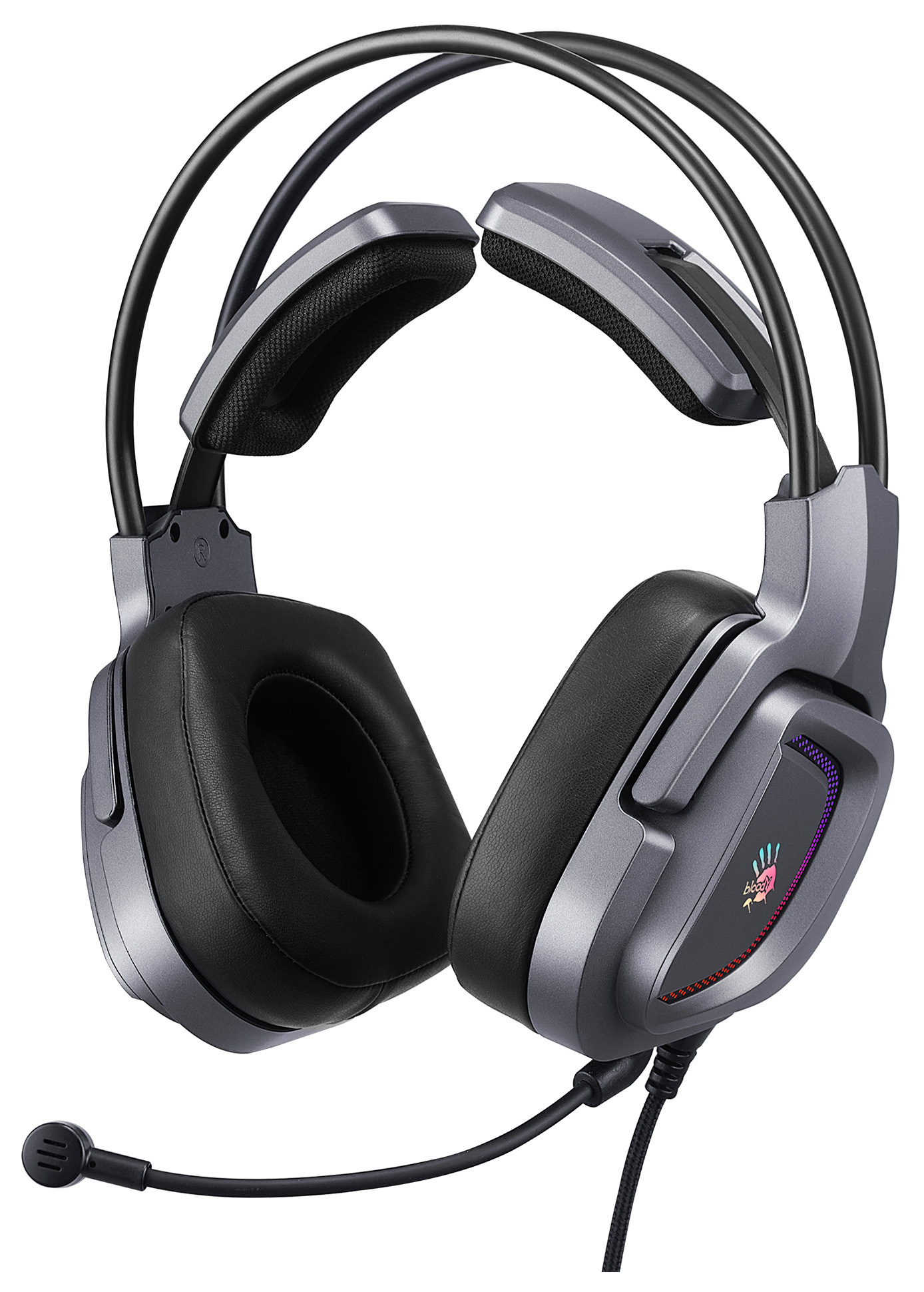 �������� � ���������� A4Tech Bloody G575 ����� 2� ���������� USB �������� (G575 USB/ GREY)