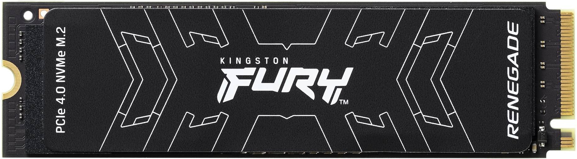 Kingston SSD Fury Renegade, 4000GB, M,2 22x80mm, NVMe, PCIe 4,0 x4, 3D TLC, R/W 7300/7000MB/s, IOPs 1 000 000/1 000 000, TBW 4000, DWPD 0,55, with Heat Spreader