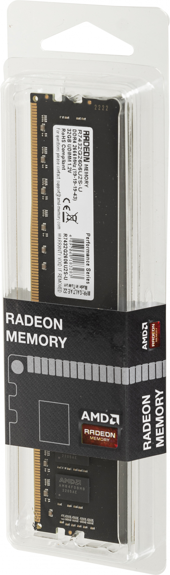   AMD Radeon R7 Performance Series R7432G2606U2S-U DDR4 -  32 2666, DIMM,  Ret