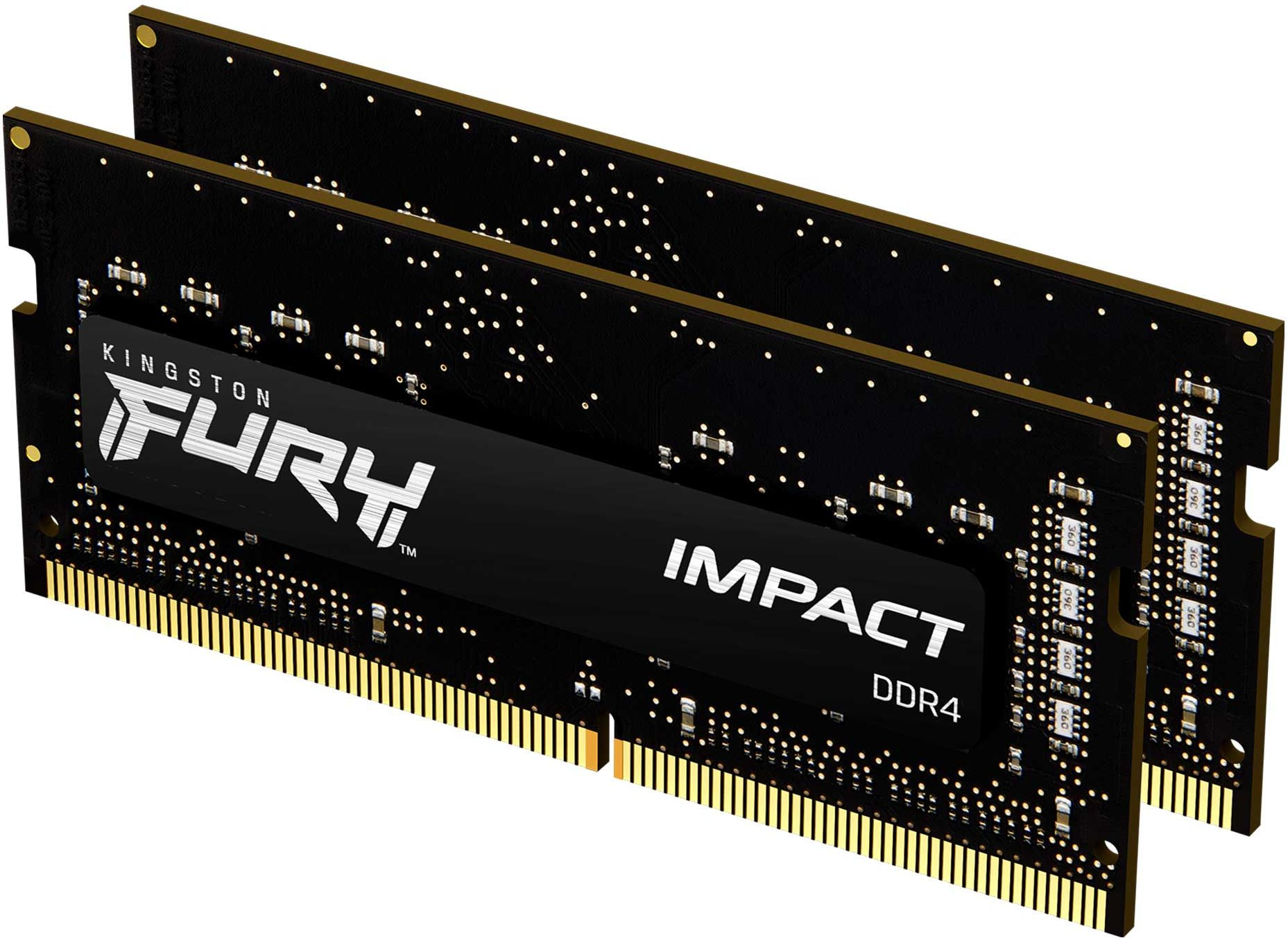   Kingston Fury Impact KF432S20IBK2/16 DDR4 -  2x 8 3200, SO-DIMM,  Ret [KF432S20IBK2/16]