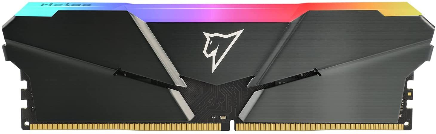   NETAC Shadow RGB NTSRD4P32SP-16E DDR4 -  16 3200, DIMM,  Grey,  Ret [NTSRD4P32SP-16E]