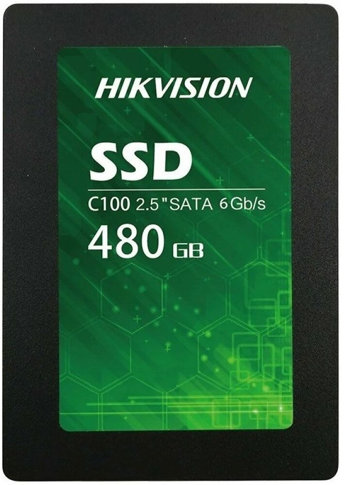 SSD  Hikvision HS-SSD-C100/480G 480, 2.5, SATA III,  SATA [HS-SSD-C100/480G]