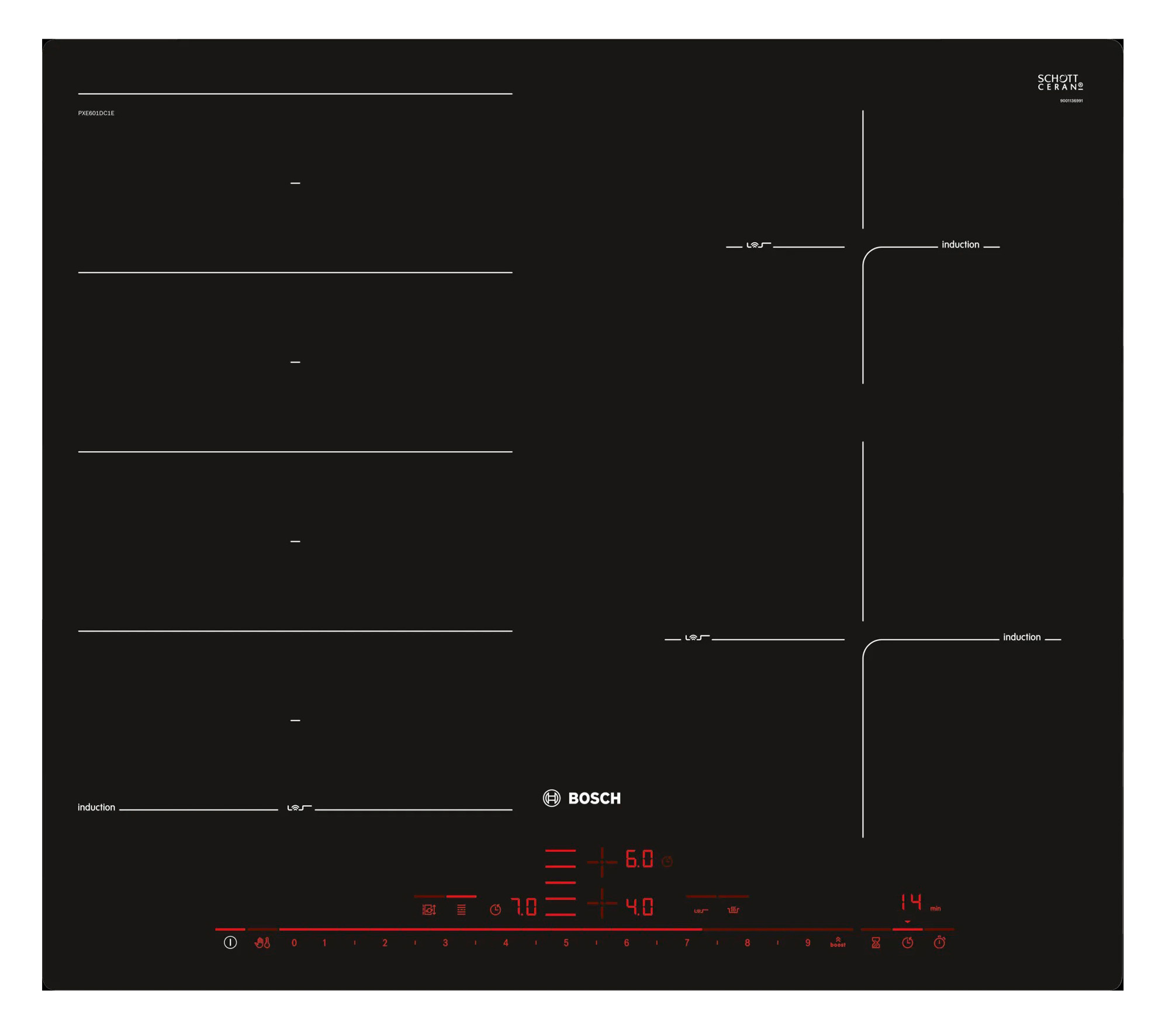 ������������ �������� ������ Bosch PXE601DC1E ������