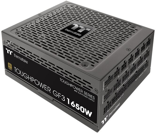  Thermaltake ATX 1650W Toughpower GF3 Gen.5 80+ gold 24pin APFC 140mm fan color LED 16xSATA Cab Manag RTL [PS-TPD-1650FNFAGE-4]
