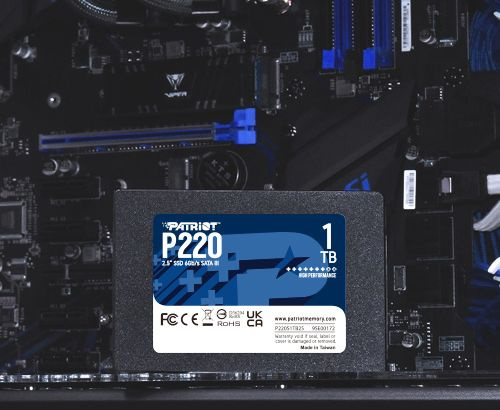 SSD  Patriot P220 P220S1TB25 1, 2.5, SATA III,  SATA [P220S1TB25]