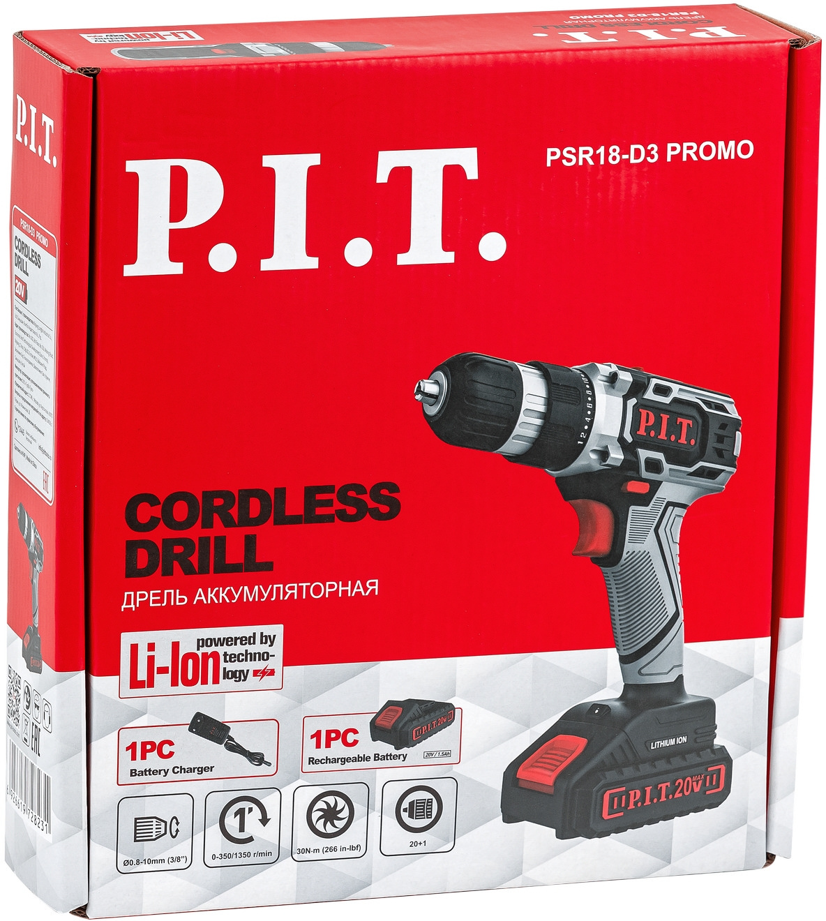 - P.I.T. PSR18-D3 Promo, 1.5,   