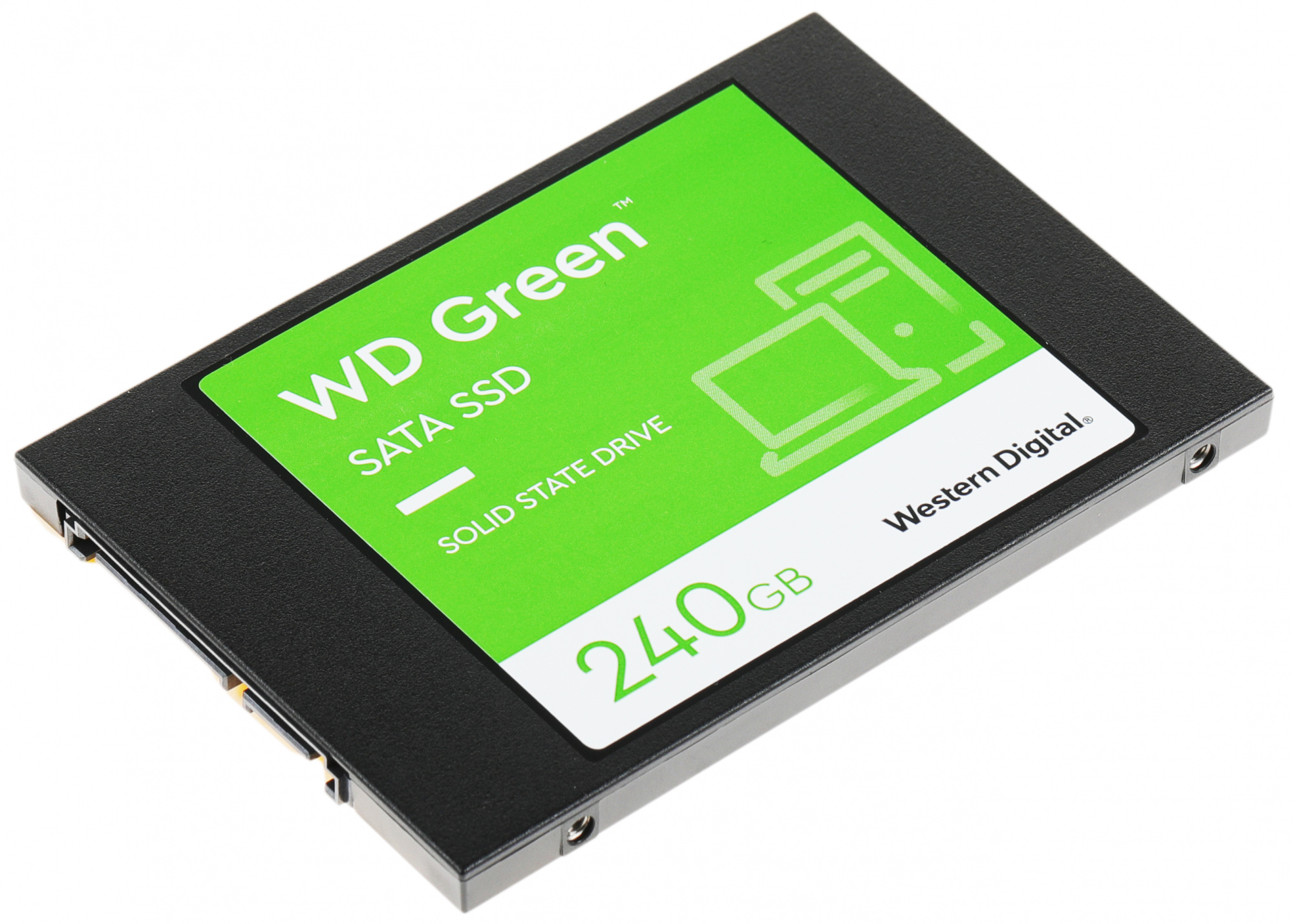 SSD  WD Green WDS240G3G0A 240, 2.5'', SATA III, SATA [WDS240G3G0A]