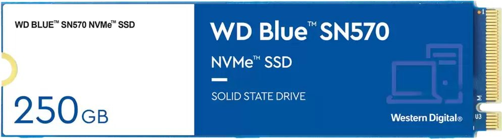 SSD   M,2 2280 250GB BLUE WDS250G3B0C WDC
