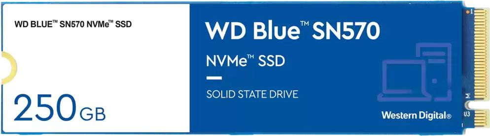 SSD  WD M,2 2280 250GB BLUE WDS250G3B0C WDC [WDS250G3B0C]