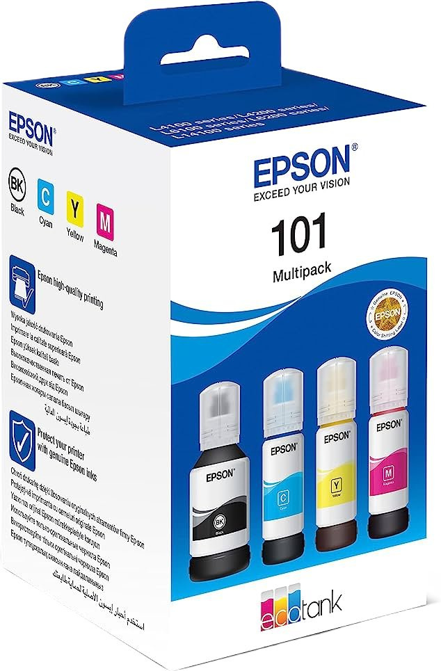 EPSON C13T03V64A  ��������� 101 ����� ������� ��� L4150, L4160, L4260, L6160, L6170, L6190, L6290, L14150, 127 ��. 4-COLOUR