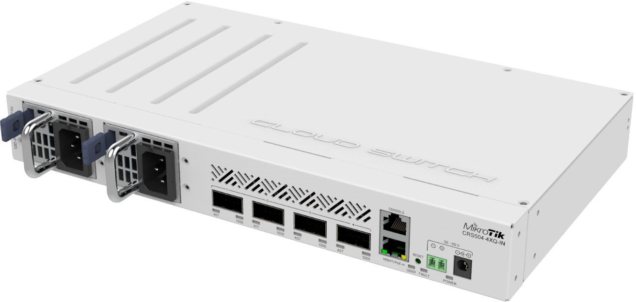  MIKROTIK CRS504-4XQ-IN, 