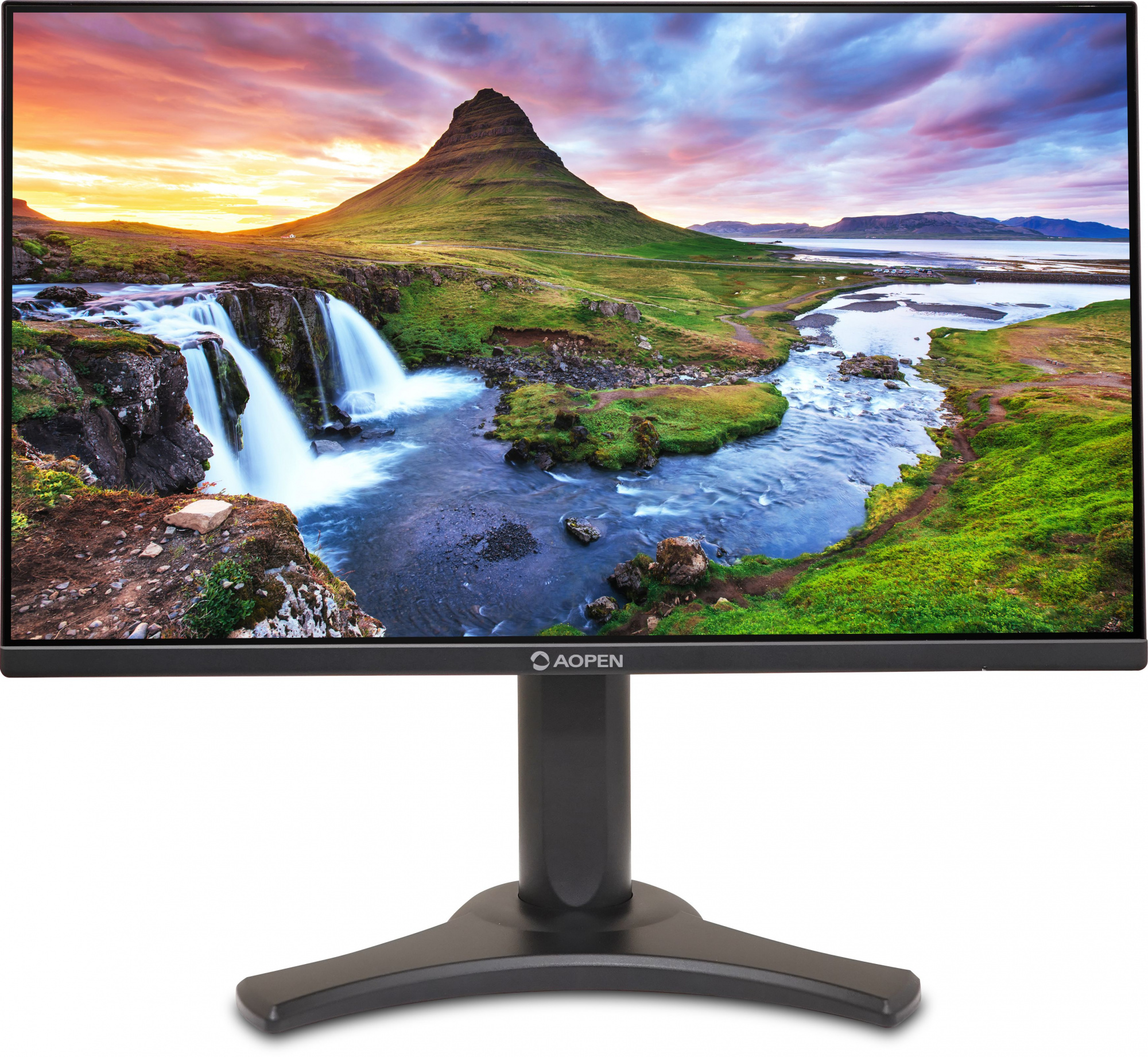  23.8'' Aopen (Acer) 24CL2YEbmirx Black (IPS, 1920x1080, 1 / 5ms, 250cd, 100Hz, 1xVGA+1xHDMI(1.4)+SPK+Audio In/Out, Speakers 2Wx2, H.Adj. 110) [UM.QC2EE.E01]
