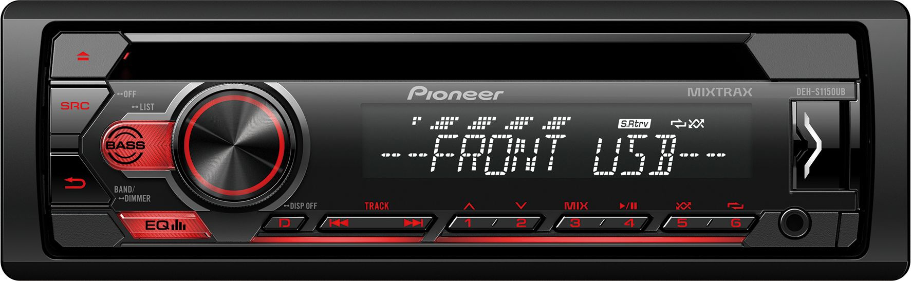 ������������� Pioneer DEH-S1150UB 1DIN 4x50�� RDS