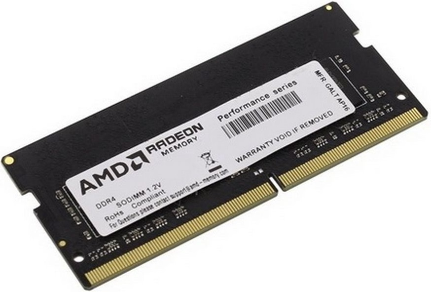 ����������� ������ AMD R9 R944G3206S1S-U DDR4 -  1x 4�� 3200���, ��� ��������� (SO-DIMM),  Ret [R944G3206S1S-U]