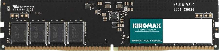   Kingmax KM-LD5-4800-8GS DDR5 -  1x 8 4800, DIMM,  Ret [KM-LD5-4800-8GS]
