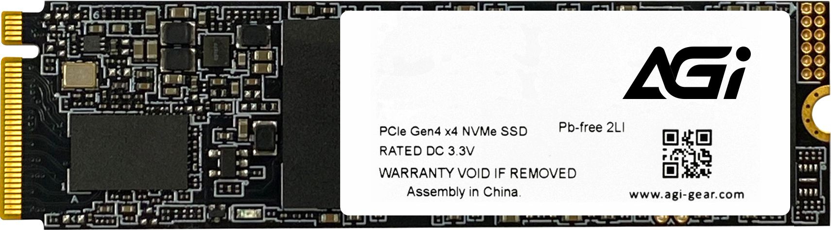 SSD  AGI AGI2T0G43AI818 2, M.2 2280, PCIe 4.0 x4,  NVMe,  M.2 [AGI2T0G43AI818]