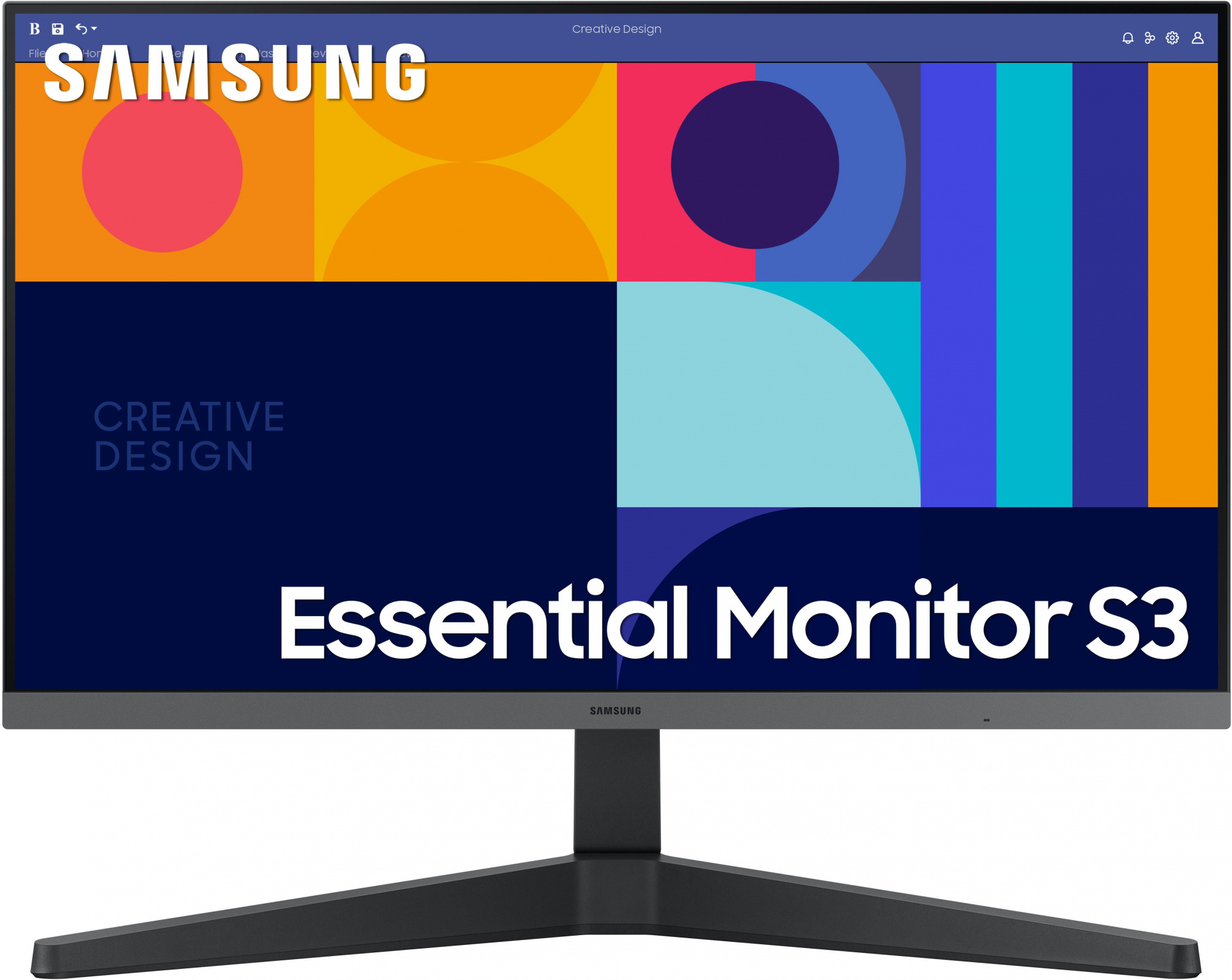 24''  Samsung Essential S3 S24C330GAI,  1920x1080,  IPS,  100,  1HDMI,  1DP,   [ls24c330gaixci]