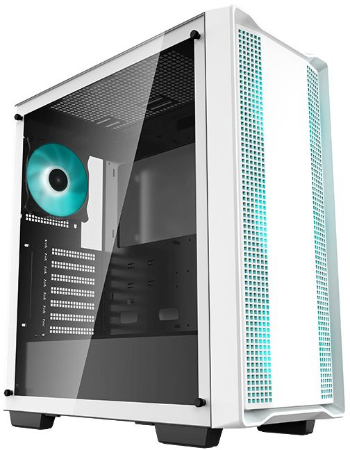 ������ MidiTower Deepcool CC560 WH white (ATX, ��� ��, 2xUSB3.2 Type-A+USB3.2 Type-A) (R-CC560-WHGAA4-G-2)