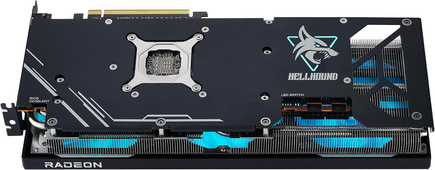  PowerColor AMD  Radeon RX 7700XT RX7700XT 12G-L/OC 12 Hellhound, GDDR6, OC,  Ret [RX7700XT 12G-L/OC]