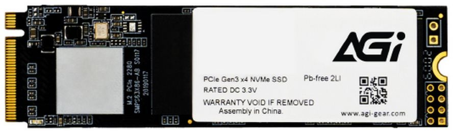SSD ���������� AGI AI298 AGI2T0GIMAI298 2��, M.2 2280, PCIe 3.0 x4,  NVMe,  M.2 [AGI2T0GIMAI298]