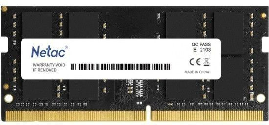 ����������� ������ NETAC Basic NTBSD5N48SP-16 DDR5 -  1x 16�� 4800���, ��� ��������� (SO-DIMM),  ECC, Ret,  original [NTBSD5N48SP-16]