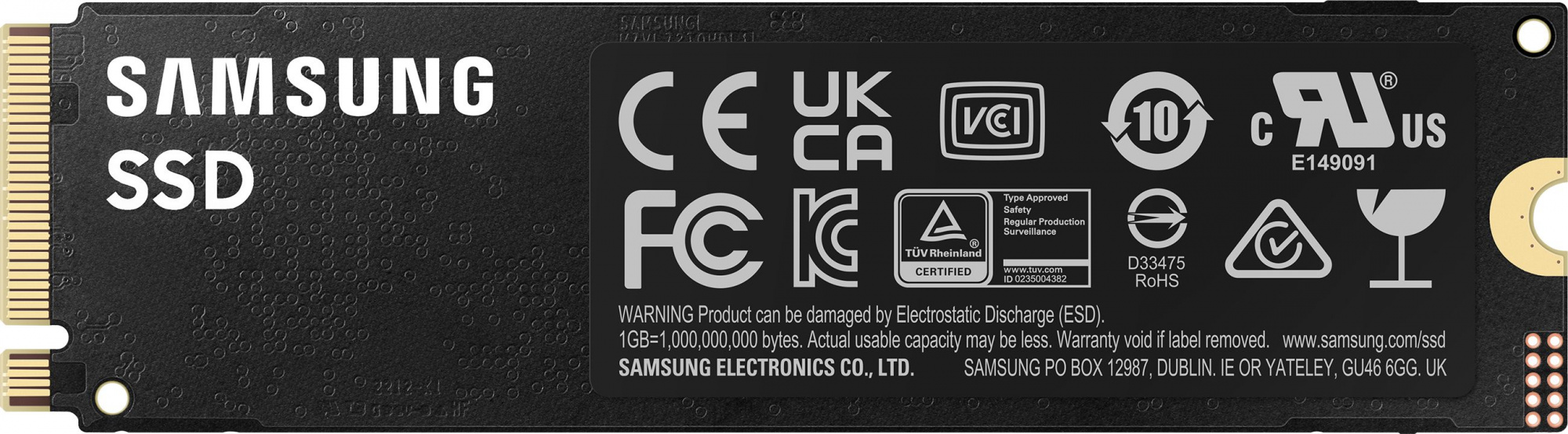 SSD ���������� Samsung 990 Pro MZ-V9P4T0BW 4��, M.2 2280, PCIe 4.0 x4,  NVMe,  M.2 [MZ-V9P4T0BW]