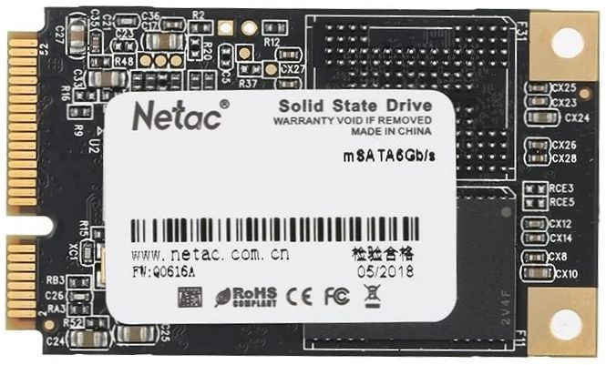 SSD  NETAC N5M 128, mSATA, SATA III,  mSATA [nt01n5m-128g-m3x]