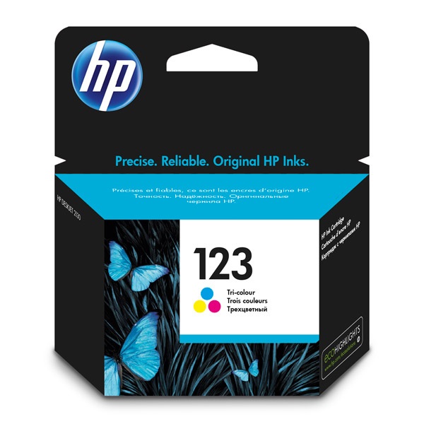 �������� HP 123, (���� �� 02/2024), ������������ / F6V16AE