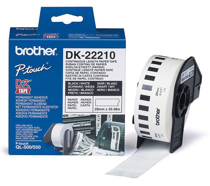  BROTHER DK22210, 29,   ,  ,  30.48 ( DK22210