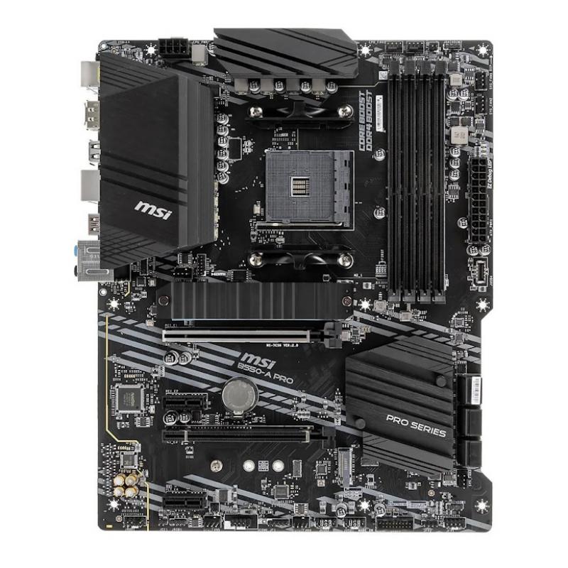 ����������� ����� MSI B550-A PRO, SocketAM4, AMD B550, ATX, Ret [B550-A PRO]