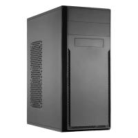 ������ Foxline FL-302, ATX, 2x5.25EXT, 1x3.5EXT, 4x3.5INT, 2xUSB2.0, HDA, w/o FAN, w/450W ATX PSU(80mm), w/1.2m EU pwr cord
