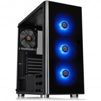 ������ Thermaltake V200 TG RGB [CA-1K8-00M1WN-01] Black Win/SPCC/Tempered Glass*1/120mm RGB Fans*3 + 120mm Standard Fan*1/MB Sync