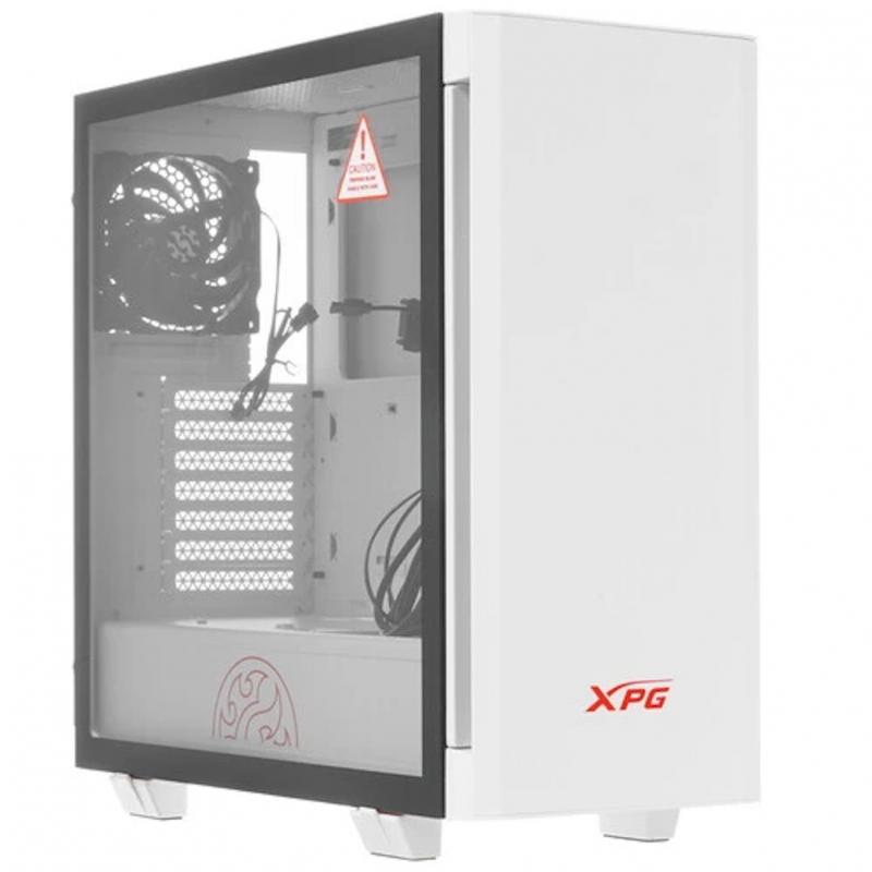 ������ A-Data XPG INVADER WHITE (INVADER-WHCWW) (Midi-Tower, �����, TG, 120mm fan*2)