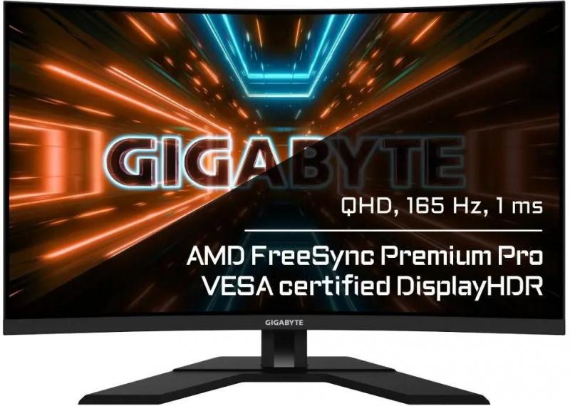 31.5''  GIGABYTE G32QC A,  2560x1440,  VA,  165,  2HDMI,  1DP,  ,  [9dgg32qca-00-3abek]