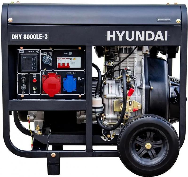  Hyundai DHY 8000LE-3 6.5