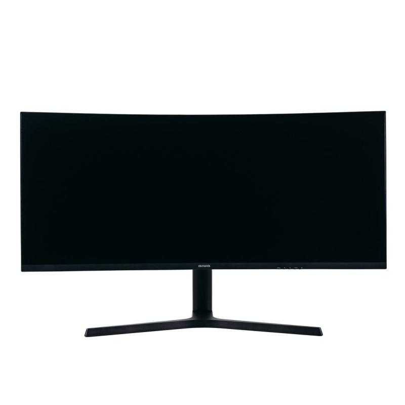  AIWA MP340G-Y, 34'' (VA, 165Hz, Curved, 3440x1440, 2xHDMI+2xDP, 1 ms, 178, 178, 250 cd, m, 4000:1, . ) Black