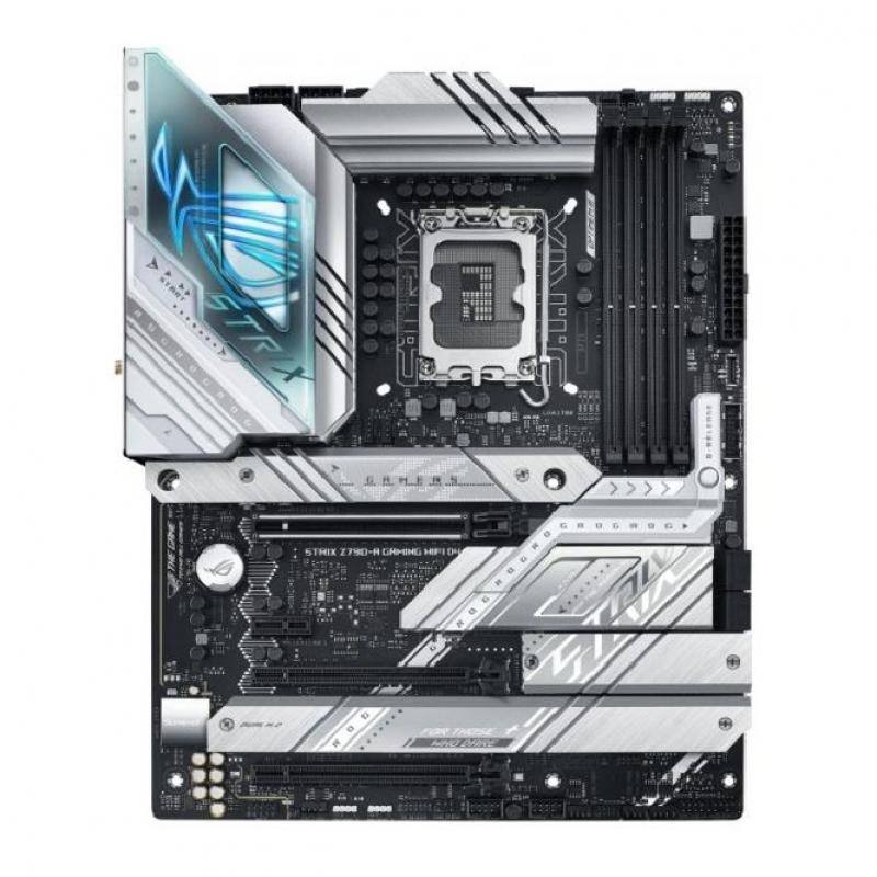 ����������� ����� Asus  ROG STRIX Z790-A GAMING WIFI D4, RTL, LGA 1700, Intel Z790, ATX, Ret [90MB1CN0-M0EAY0]
