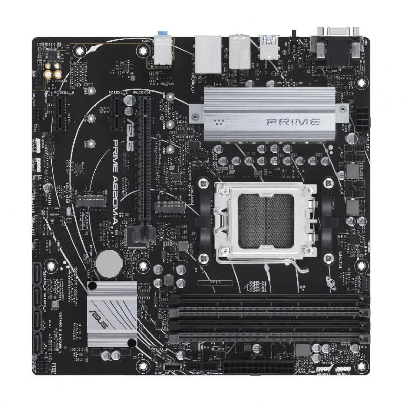 ����������� ����� ASUS PRIME A620M-A-CSM, SocketAM5, AMD A620, mATX, Ret [PRIME A620M-A-CSM]