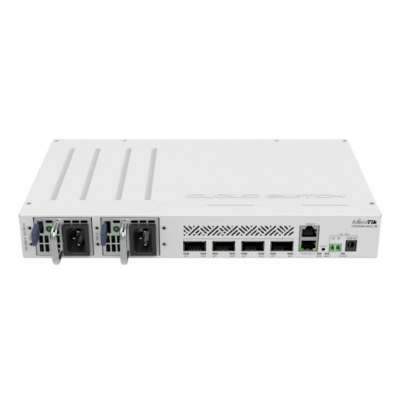 ���������� MIKROTIK CRS504-4XQ-IN, �����������