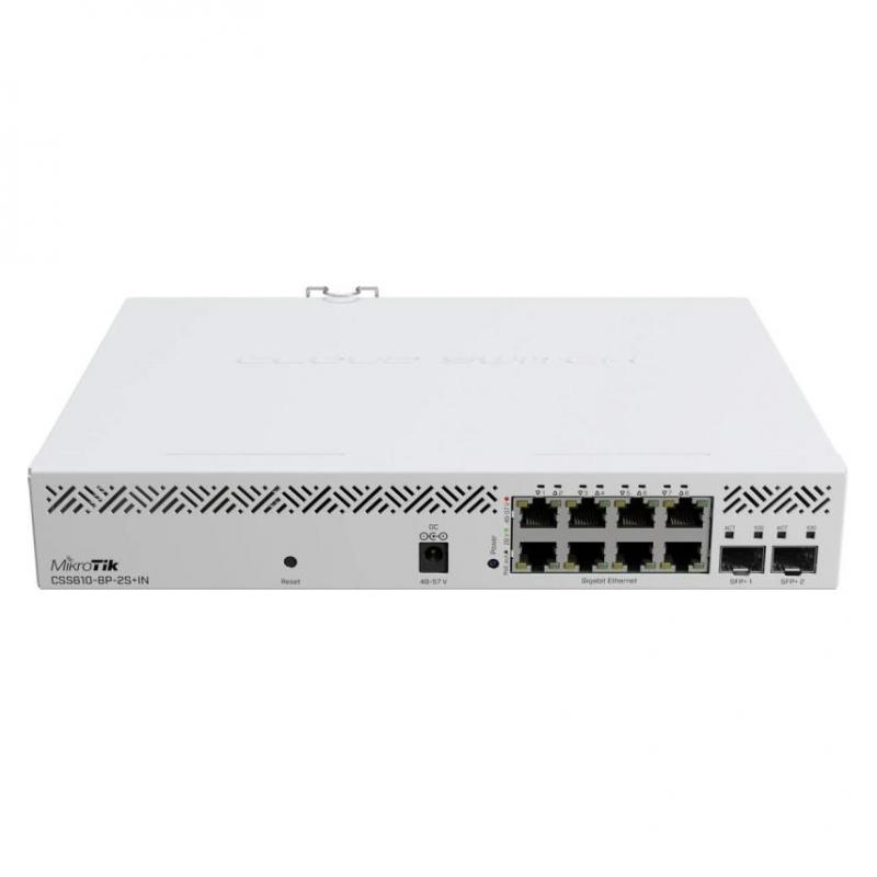 ���������� MIKROTIK CSS610-8P-2S+IN, �����������