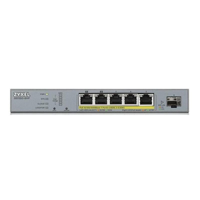 ���������� ZYXEL NebulaFlex Pro GS1350-6HP, ����������� [gs1350-6hp-eu0101f]