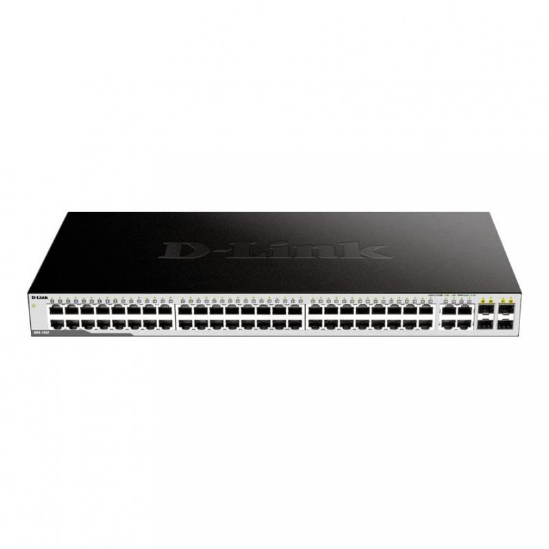 ���������� D-Link DGS-1052/A3A, Unmanaged Switch 48x1000Base-T, 4xCombo 1000Base-T/SFP, Surge 1KV, metal case [DGS-1052/A3A]