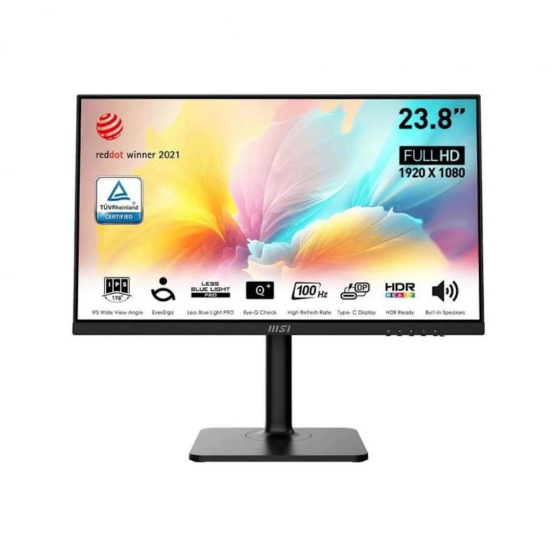 23.8'' ������� MSI Modern MD2412P,  1920x1080,  IPS,  100��,  1�HDMI,  ������ [9s6-3pa59h-095]