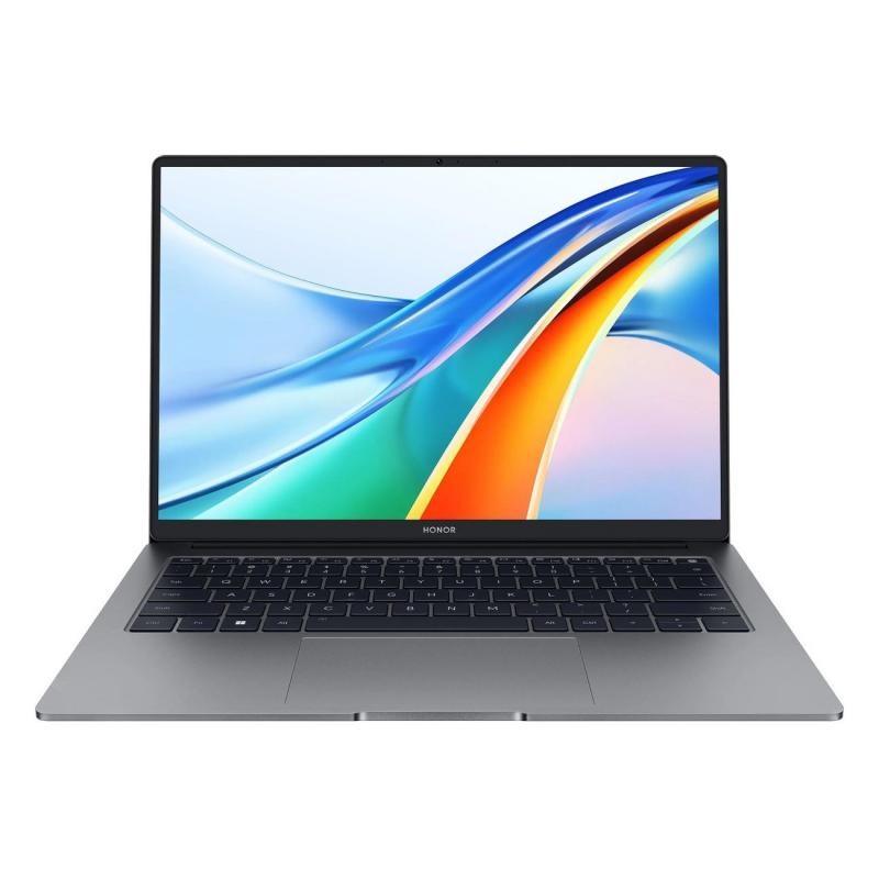 ������� Honor MagicBook X14 Pro 5301AHQK, 14, 2024, IPS, Intel Core i5 13420H 2.1���, 8-�������, 8�� LPDDR4x, 512�� SSD,  Intel UHD Graphics, Windows 11 Home, ����� [5301AHQK]