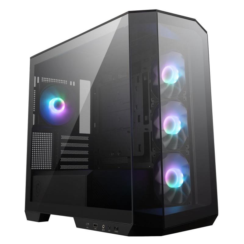 MSI MAG Pano M100R PZ , Micro-ATX, 1xUSB 3.2 Gen 1, 1xUSB 3.2 Gen2 Type-C, 4x120mm ARGB Fan, ARGB+PWM Control Board, TG [306-7G24R25-HH9 / 306-7G24R16-HH9]